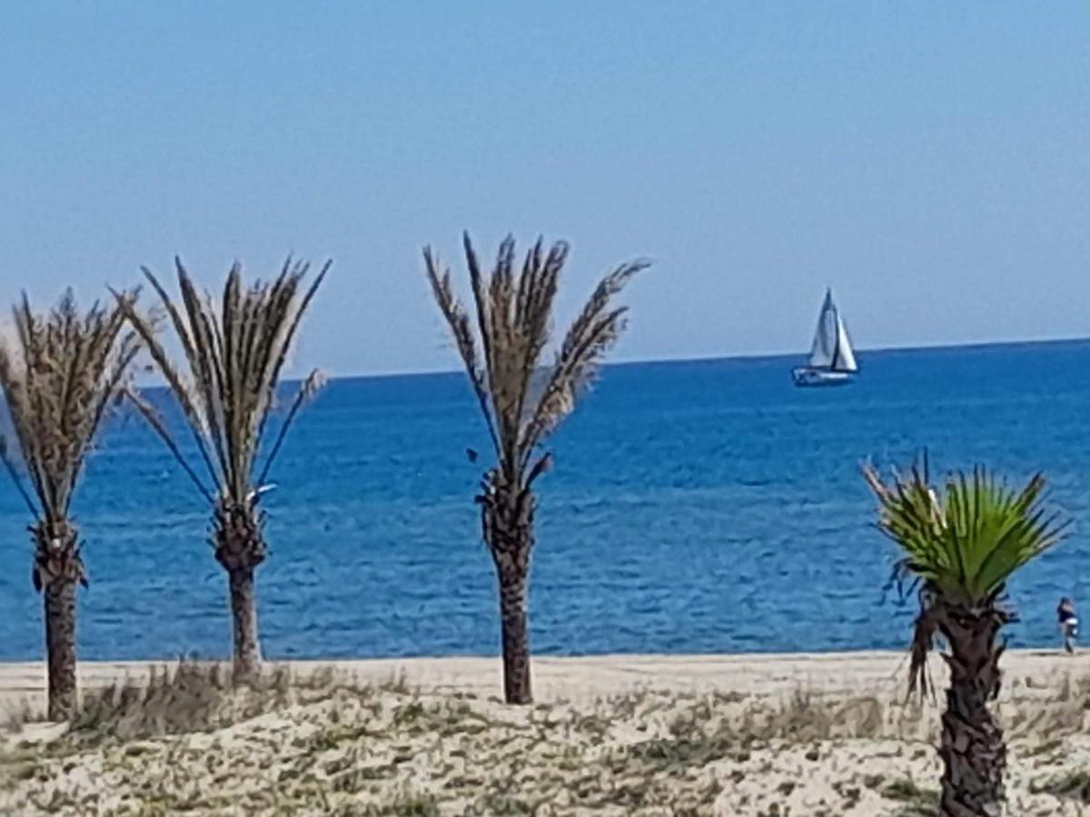 T3 avec magnifique vue mer Le Barcarès Extérieur photo