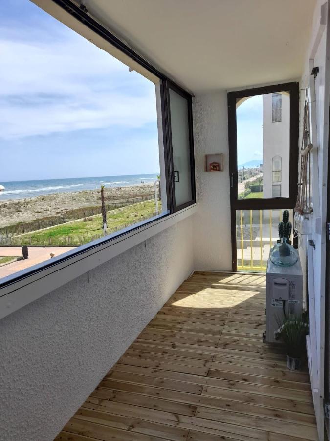 T3 avec magnifique vue mer Le Barcarès Extérieur photo