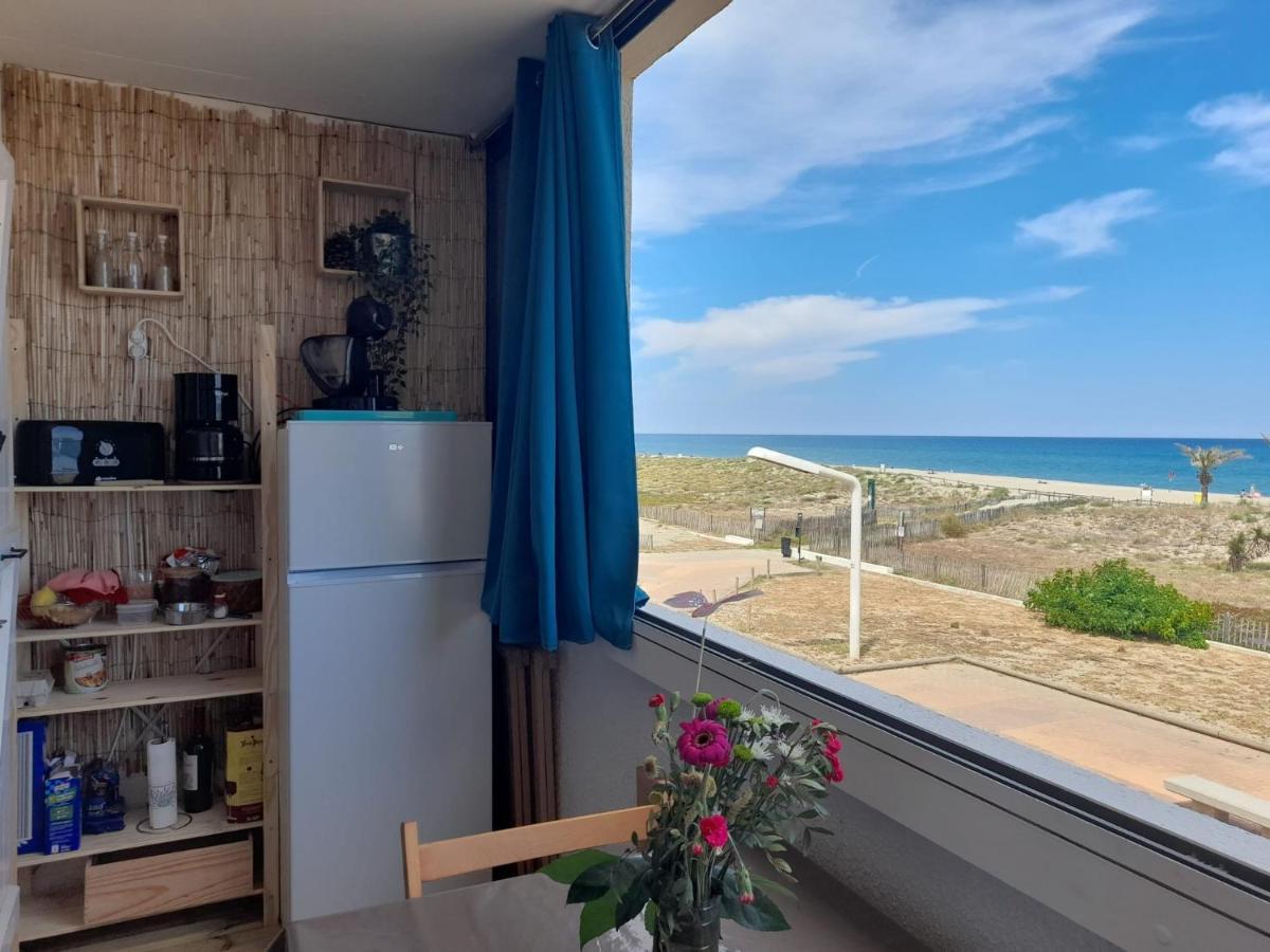 T3 avec magnifique vue mer Le Barcarès Extérieur photo